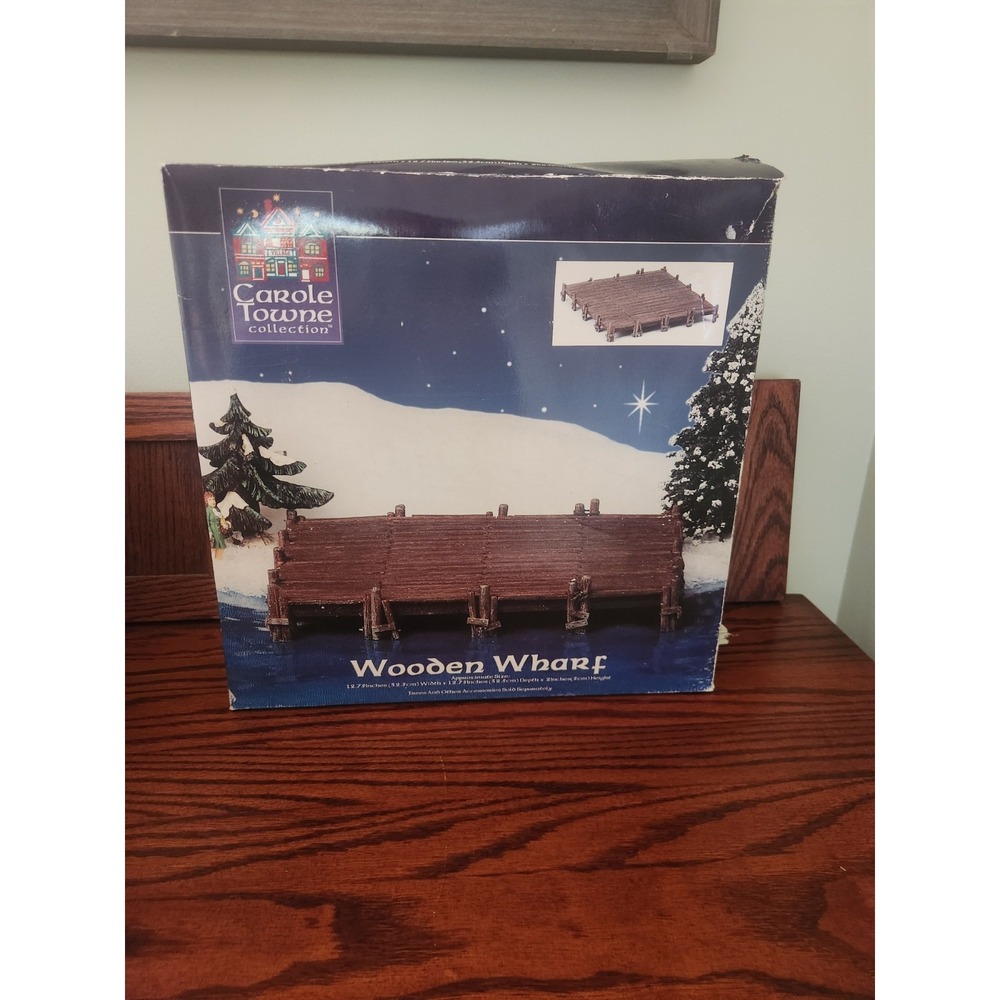 Carole Towne Collection Wooden Wharf‎ in Box 2001